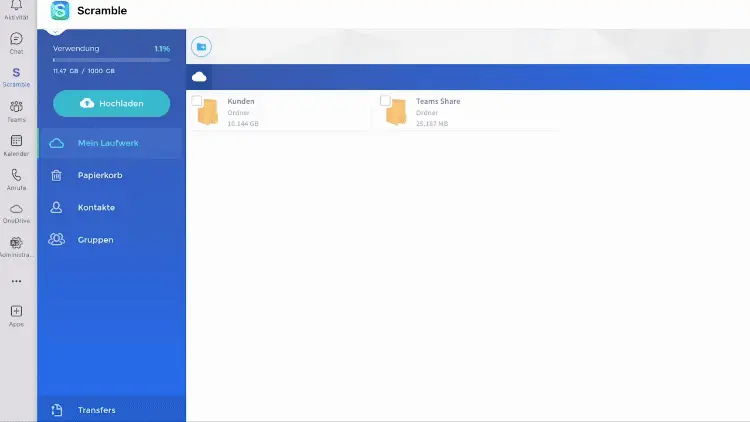 Scramble für Microsoft Teams
