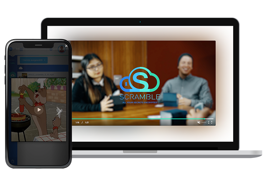 Verschlüsseltes Video-Streaming in Scramble