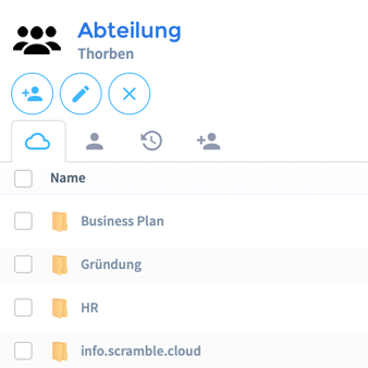 Scramble Cloud Gruppe