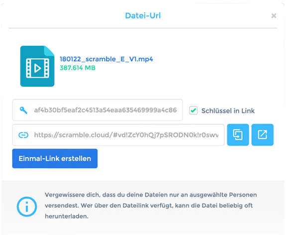 Scramble Cloud Videos